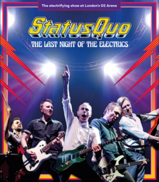 STATUS QUO (UK) THE LAST NIGHT OF THE ELECTRICS [VIDEO] * NEW BLU-RAY DISC - 第 1/1 張圖片