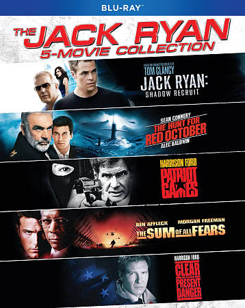 JACK RYAN: 5-MOVIE COLLECTION NEW BLU-RAY DISC - Imagen 1 de 1